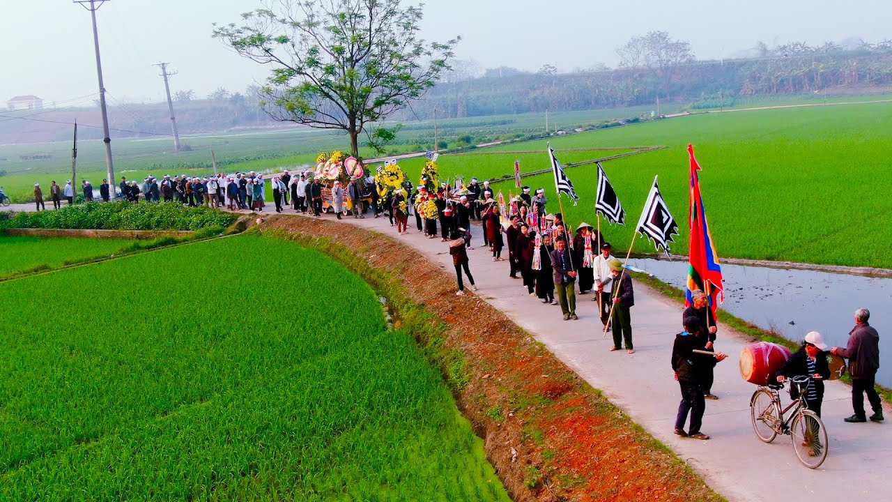 Lễ Tang Cụ Lê Thị Ngạy thọ 94 tuổi - xã Vĩnh Phú