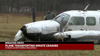 Federal inmate on-board plane which crashed in Geauga County