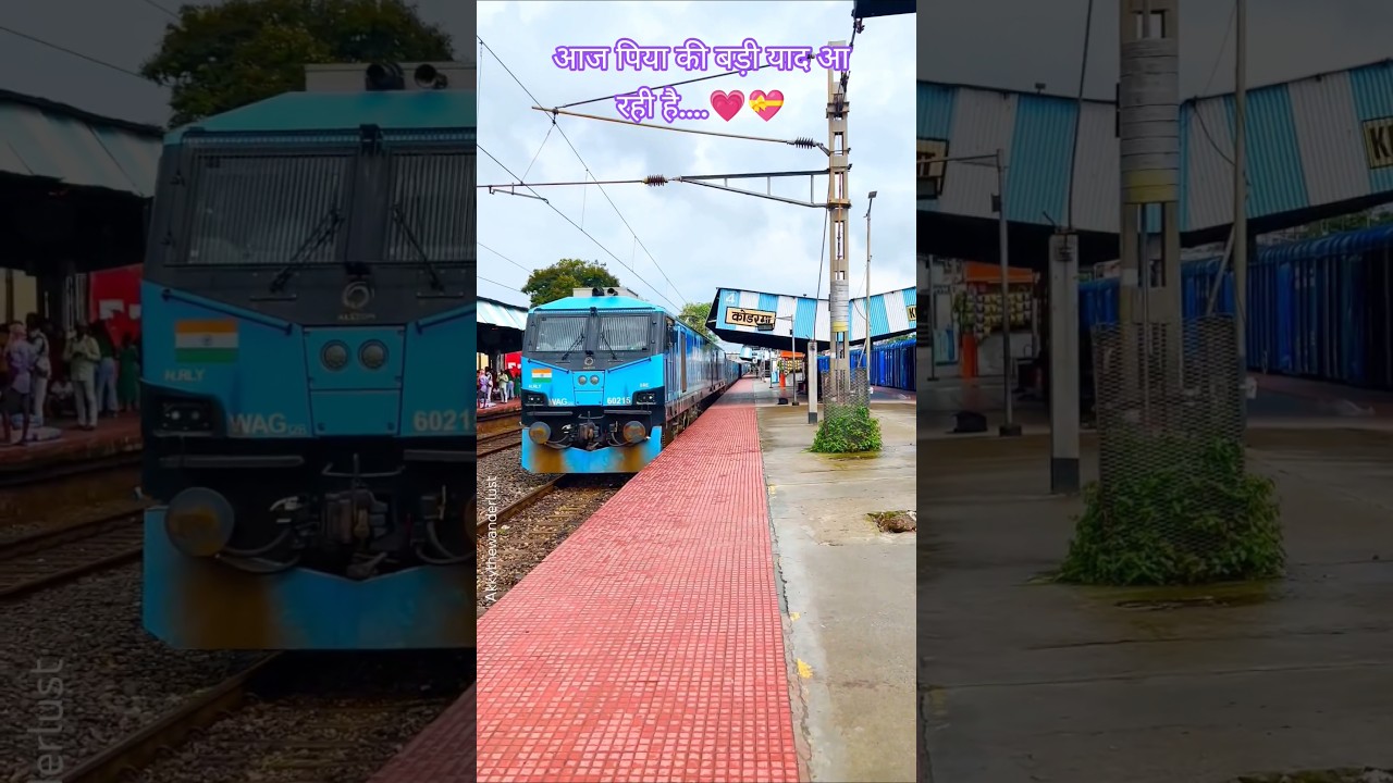 Railways at its best 🚝💗 