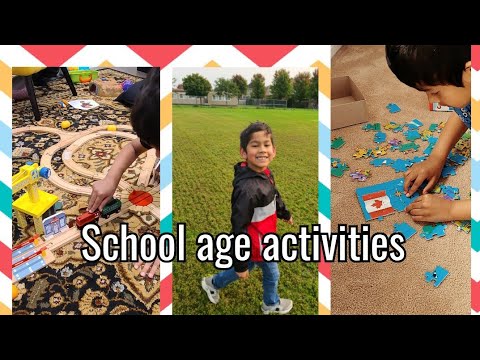 School age kids activities|How to entertain kids at home - YouTube