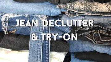 Jean Declutter and Try-on
