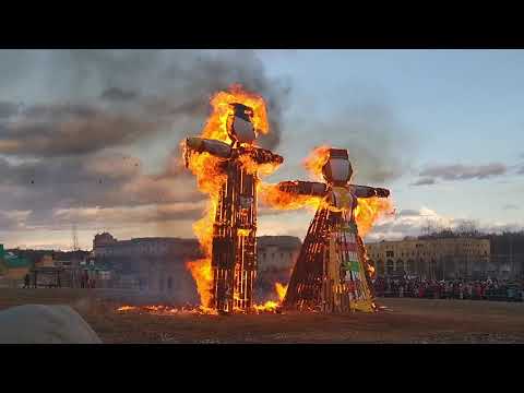 Видео: Състезания в Масленица