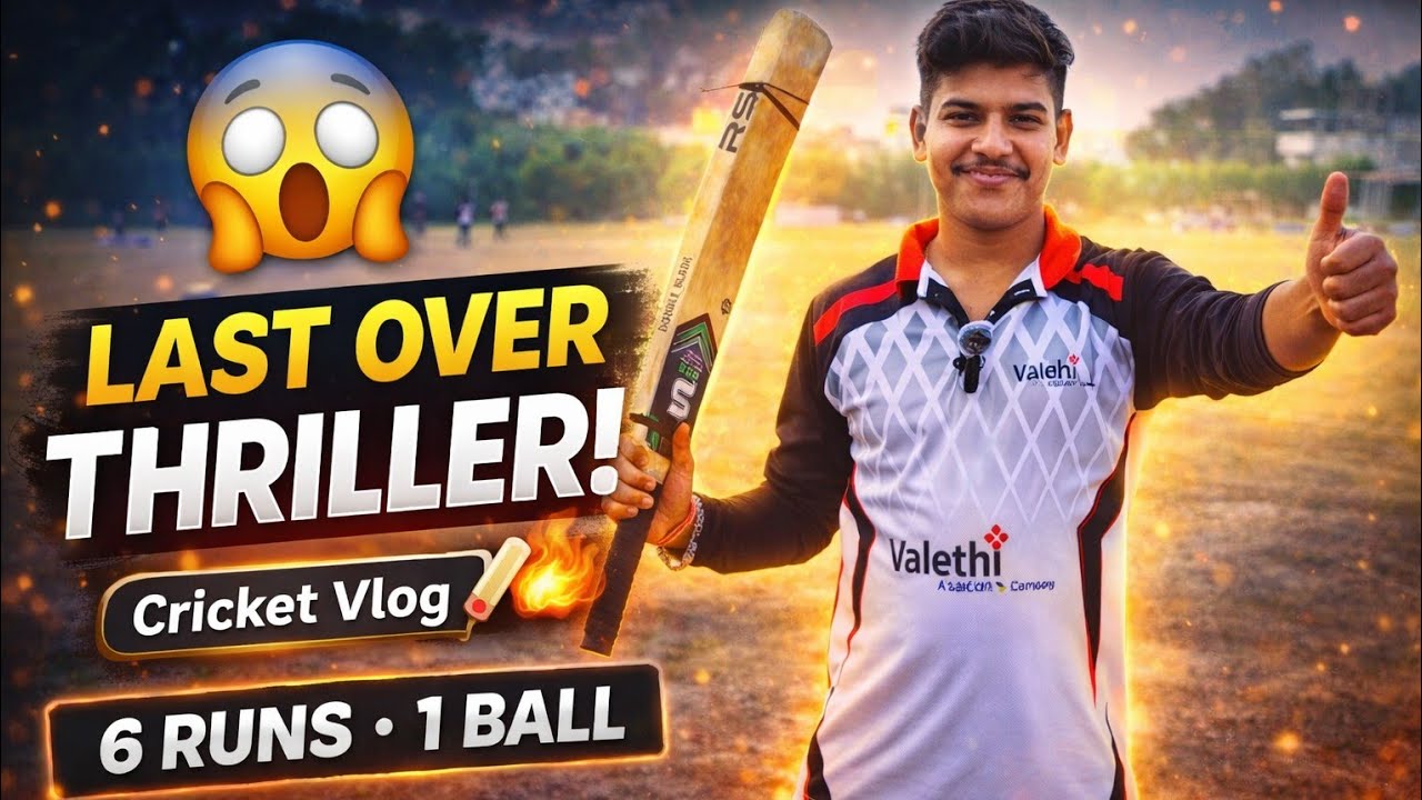 Heart Stopping Last Over Thriller 💥 | Match Winning Moment | Roman ke vlogs