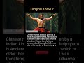 Did You Know? Kung Fu Was Born in India! 🇮🇳🔥#divineconnection04 #shortsfeed #trendingshorts