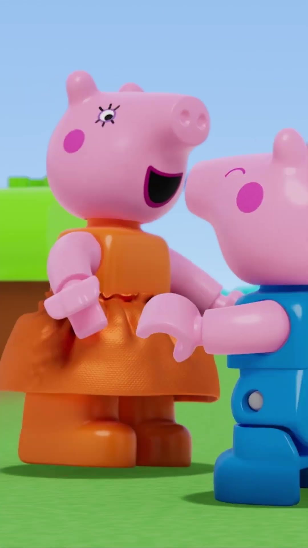 Batalha de Esguicho #Shorts #PeppaPig #LEGODUPLO