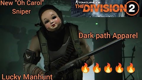 The Division 2 Dark Path Apparel Event 2022