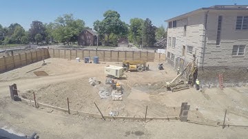 Science Building Construction Time-lapse 03 | Carroll University
