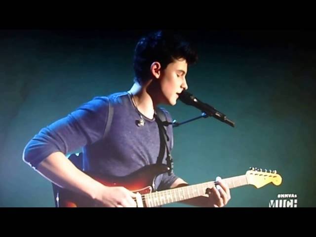 Shawn Mendes Treat You Better I Heart Radio MMVA 2016 Part 1 class=