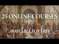 30 free online courses from hillsdale college