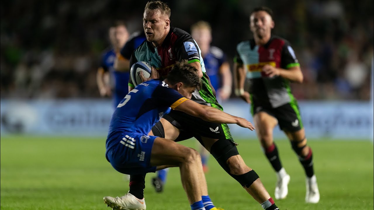 Full Match Harlequins take on Leinster at The Stoop in preparation for the 2022/23 season