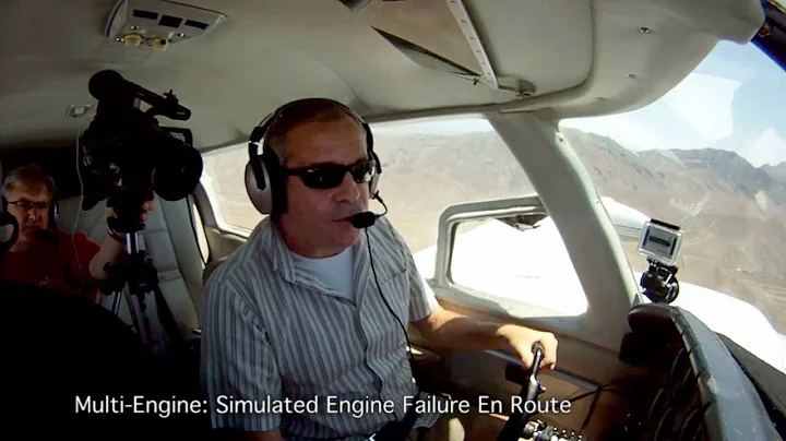 Multi-Engine Lesson 5 - Simulated Engine Failure en Route