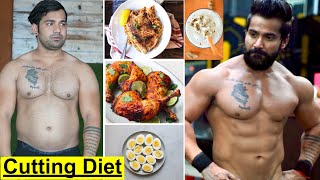 Full Day Diet For CUTTING|| Fat Loss Non-Veg Diet|| Lose Fat And Build Muscle