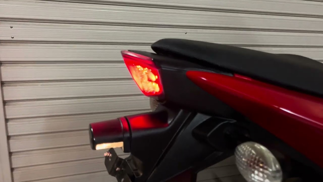 Kawasaki ニンジャ250R EX250K 始動動画 ninja RED
