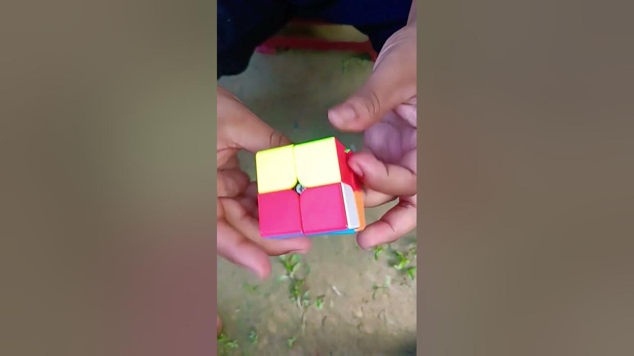 2-2-cube-solve-by-oll-pll-mathod-youtubeshorts-rubikscube