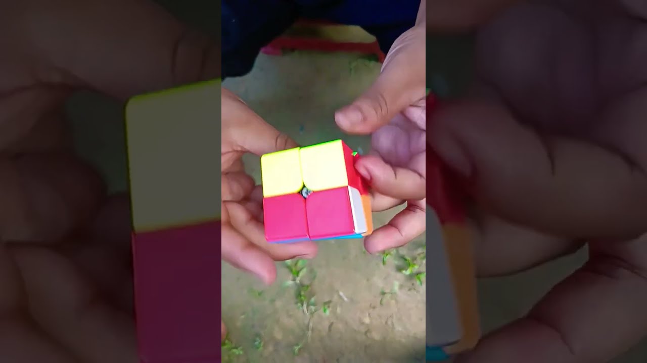 2 2 Cube Solve By Oll Pll Mathod youtubeshorts rubikscube 2 2 Cube Solve By Oll Pll Mathod youtubeshorts rubikscube