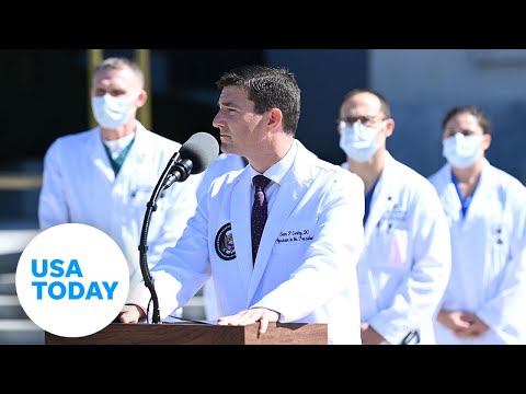 Dr. Conley gives an update on President Trump's condition | USA TODAY