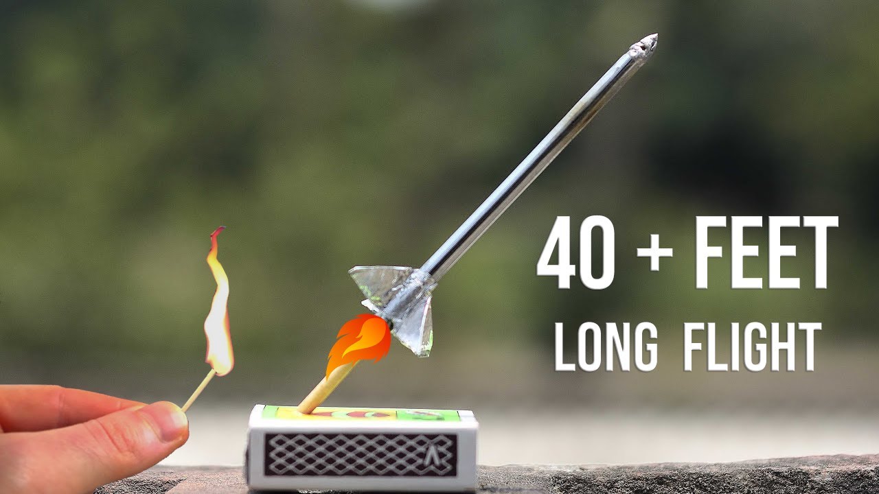 How To Make Match Stick Rocket 💥💥💥💥Easy Experimental Army YouTube