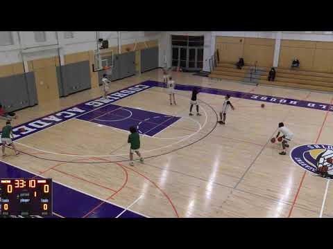 Cushing Academy vs. Brimmer and May School Varsity Mens' Basketball