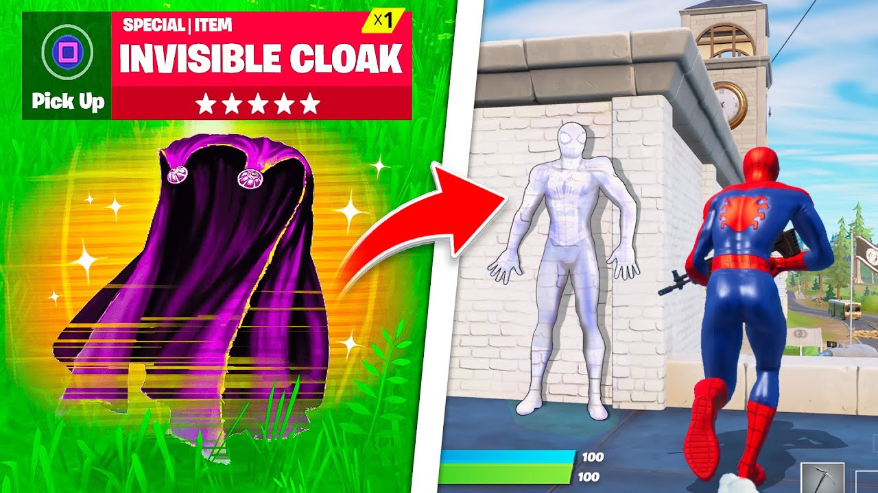 EXTREME Camouflage Hide & Seek! Fortnite YouTube