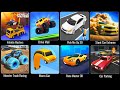 Vehicle Masters, Drive Mad, Pick Me Up, Car Extreme, Monster Truck Racing, Race Master, Car Parking
