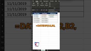 Information How to use the DATEDIF Function in Excel! Guide