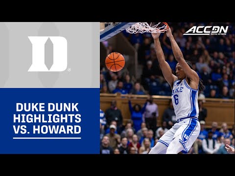 Top Duke Dunk Highlights vs. Howard