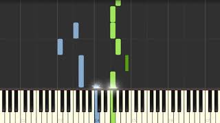 Ben Oakland  I'll Take Romance [Piano Tutorial] Synthesia