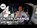 How to change fuel filter on Volvo Penta MD17C