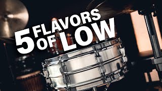 How to: 5 Totally Different Low Snare Sounds | Season Five, Episode 43