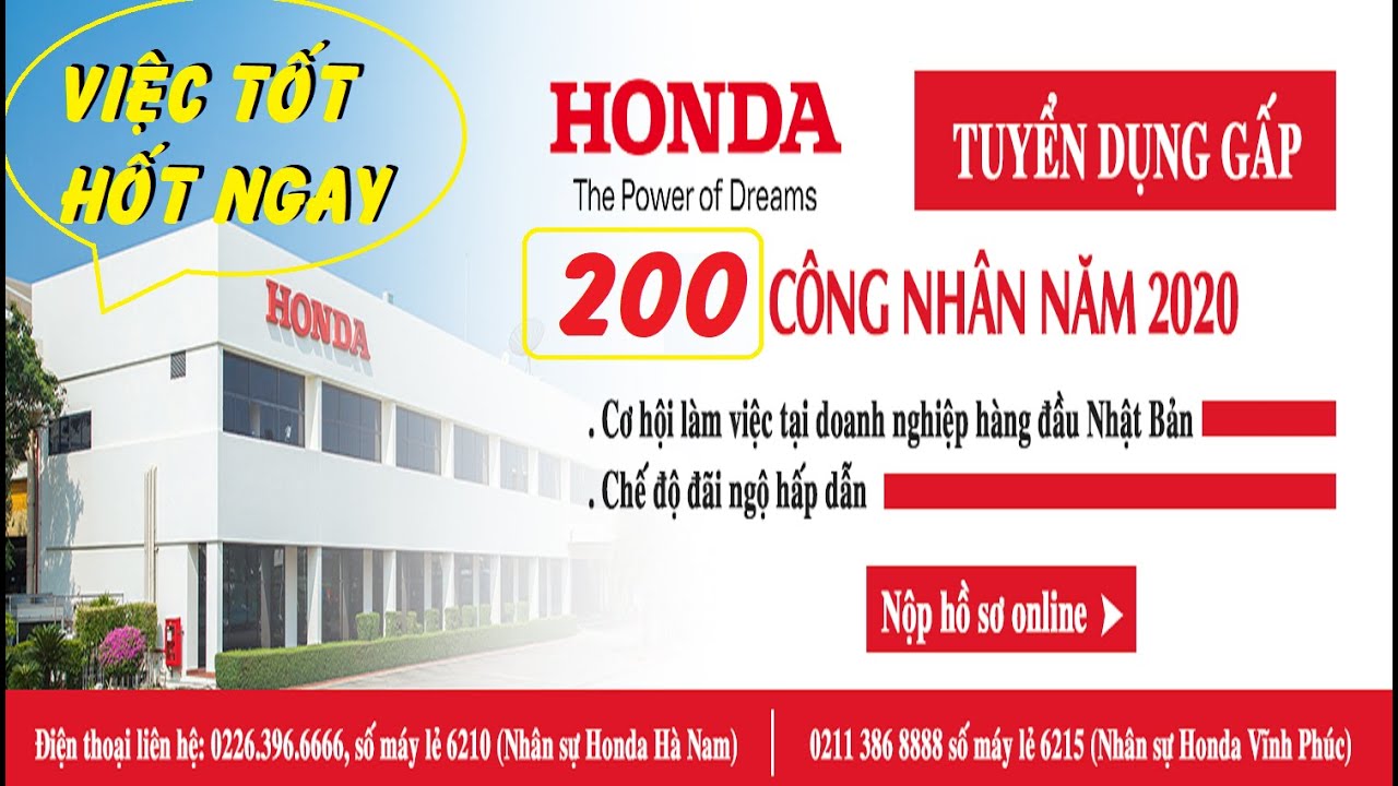 Mỗi năm Honda Việt Nam cho thôi việc 20003000 công nhân ở Vĩnh Phúc  tương