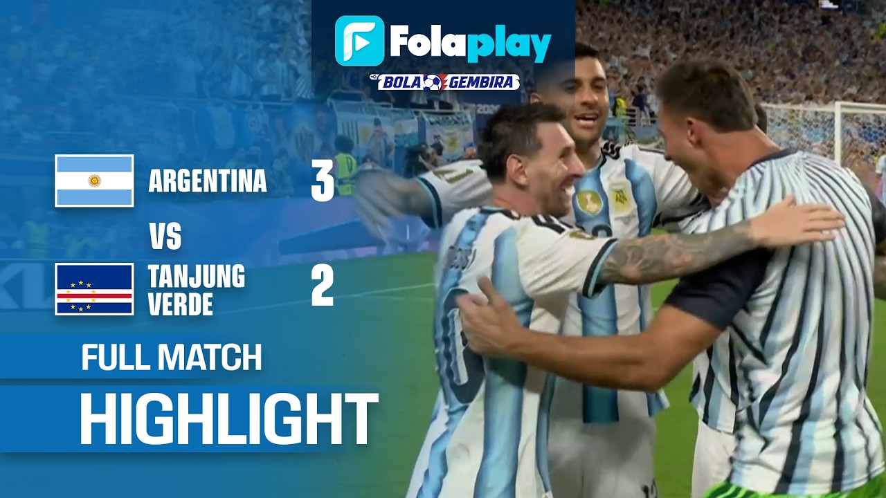 FULL MATCH HIGHLIGHT | ARGENTINA VS TANJUNG VERDE | FIFA WORLD CUP 2026 | ROUND 32 | 04 JULI 2026