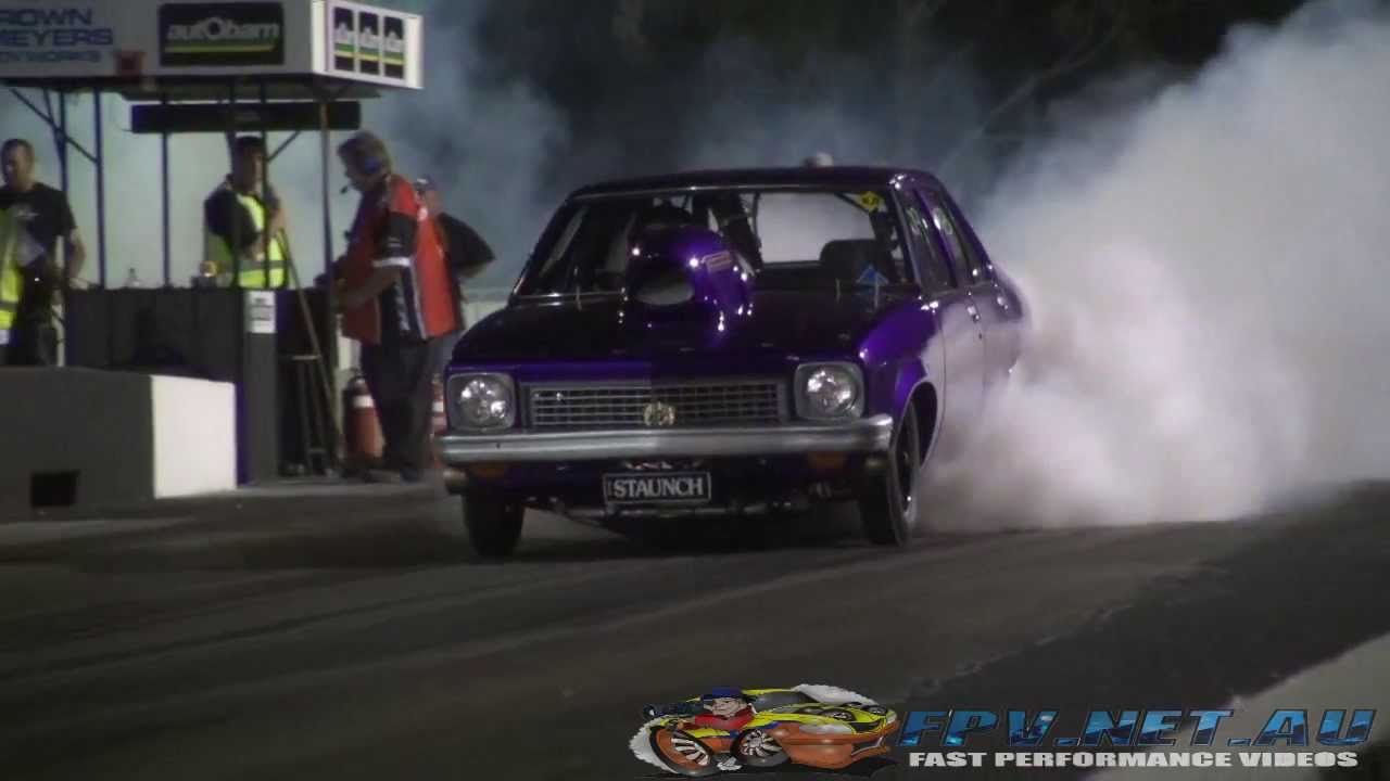 STAUNCH RACING NITROUS V8 TORANA AT APSA ROUND 4 BENARABY RACEWAY 31.8. ...