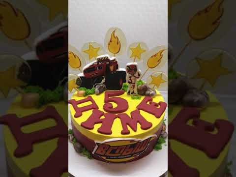 ТОРТ|МУЛЬТИК|ВСПЫШ|День Рождения |машинки|Диме 5лет 😍детский торт ТОРТодел Танинторт|Тортомания