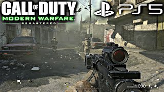 Call of Duty Modern Warfare Remastered - PS5 Gameplay