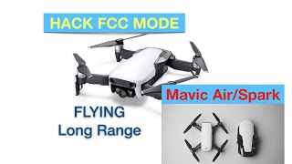 Hack FCC for DJI AIR, Mavic Spark - air hack FCC| Get Flight Range|Skytours - YouTube