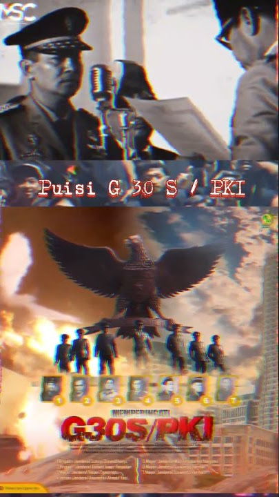 Puisi G 30 S PKI