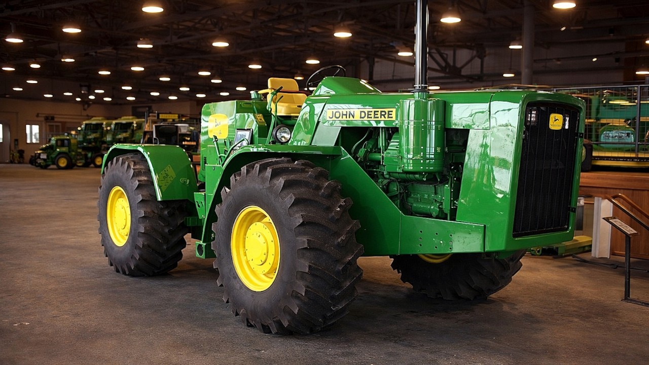 Первый тяжелый трактор John Deere