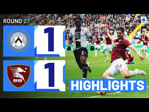 Udinese Salernitana Goals And Highlights