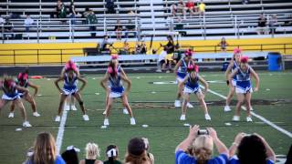 DJBD Midget Cheer Halftime Performance 10.27.2012
