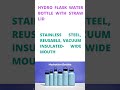 Hydro flask water bottle with straw lidshortsankika paul