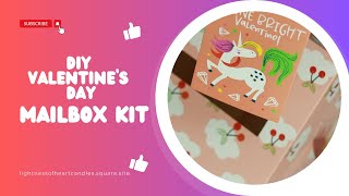 Adorable Valentine's DIY Mailbox Kit – Perfect For The Sweetest Love Notes! by The Newton Family Channel 26 views 2 months ago 4 minutes, 31 seconds