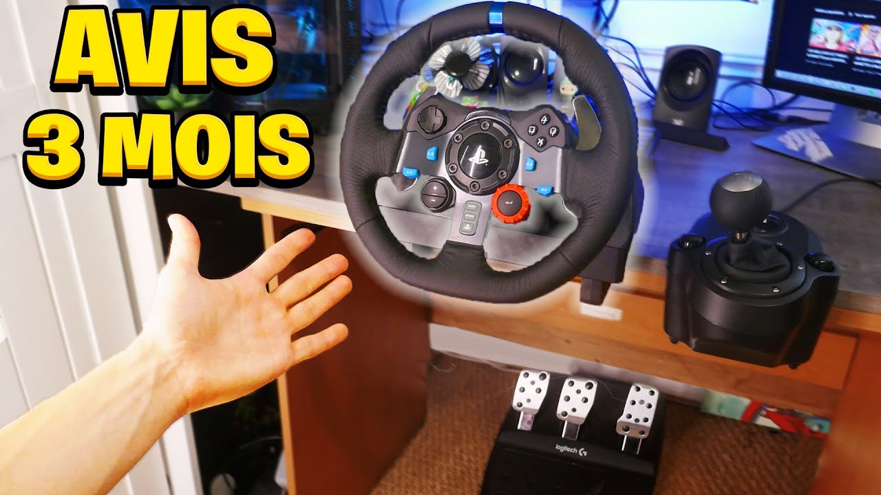 Logitech G29 Driving Force Volant de Course avec Pédales