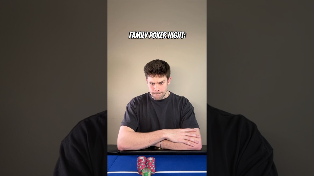 Семейный вечер покера 😂❤️ 