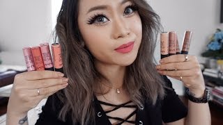 Nyx Soft Matte lip cream Try on & Review + New hair!!! :D screenshot 4