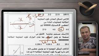 حل امتحان علي الدرس الاول والثاني فيزياء ثانويه عامه الفصل الاول