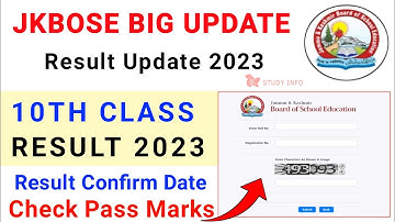JKBOSE 10th Class Result | Pass Marks For 10th Class | Jkbose Class 10th Result Update