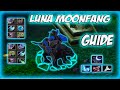 Moon Rider | Luna Moonfang Guide |  Как вешать ульт на союзника? Что делает третий спелл?