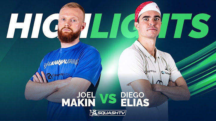 🏴󠁧󠁢󠁷󠁬󠁳󠁿 Makin v Elias 🇵🇪 | PSA Squash Tour Finals 2024/25 | SF HIGHLIGHTS