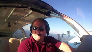 Short Field Landing and Stall Practice in a V35B Beechcraft Bonanza N122SN