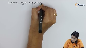 Conversion of Logical Expression to POS Form | Logic Gates and Combinational Circuits | EXTC